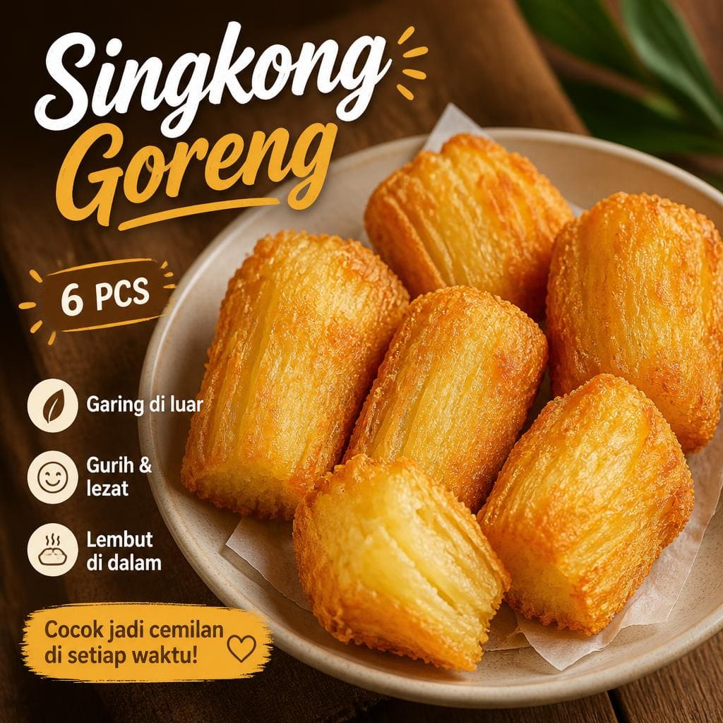 Singkong Goreng D’ Cost Seafood